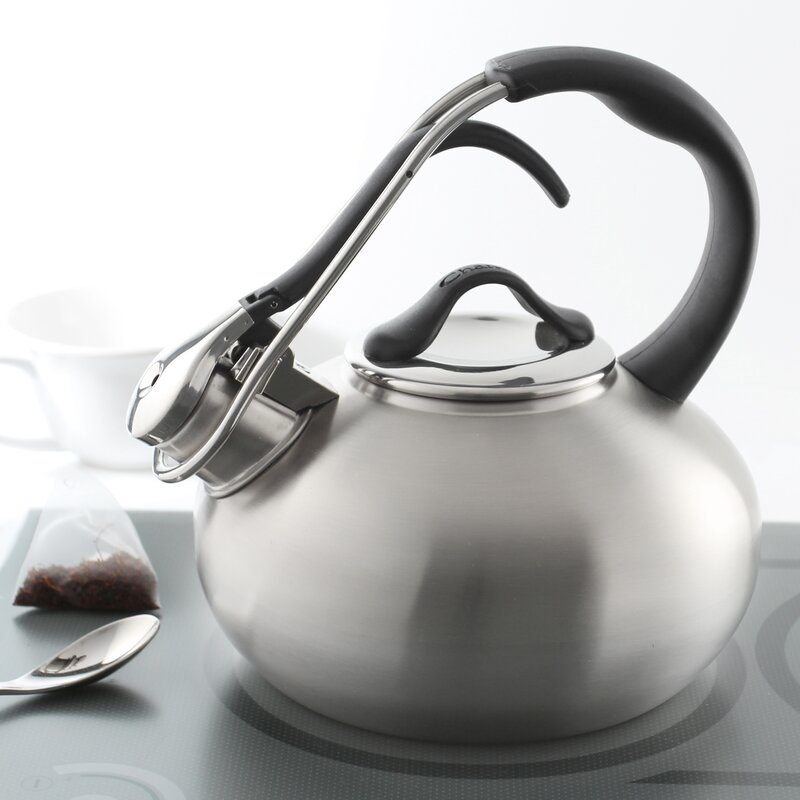 Chantal 1.8-qt. Loop Tea Kettle & Reviews | Joss & Main Chantal Stainless Steel Tea Kettle